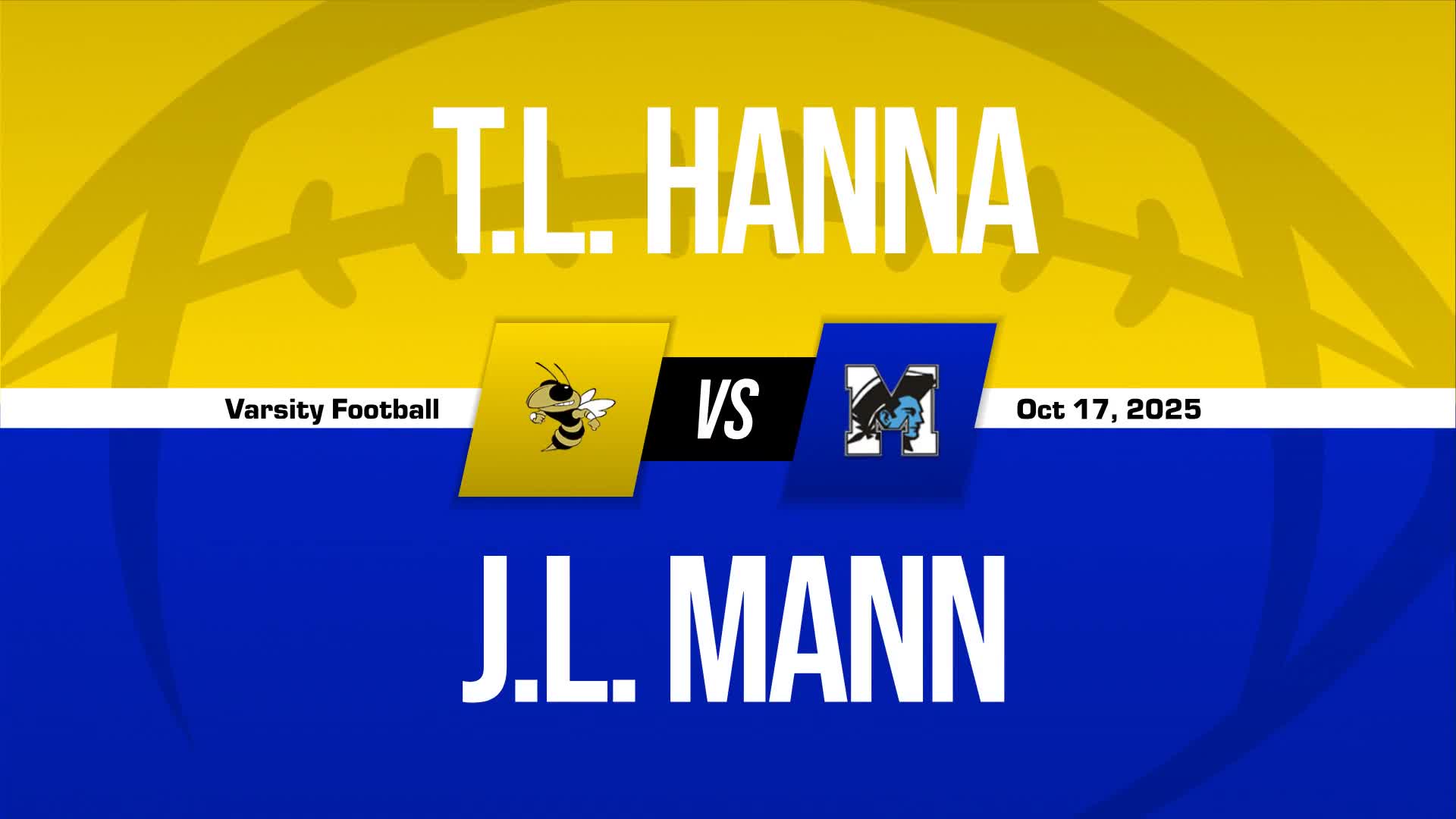 Football Game Preview: J.L. Mann Patriots vs. Greenwood Eagles + How To Watch