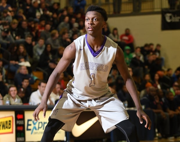 Shawn Kemp's son Jamon plays for one of Seattle's top programs in Garfield.