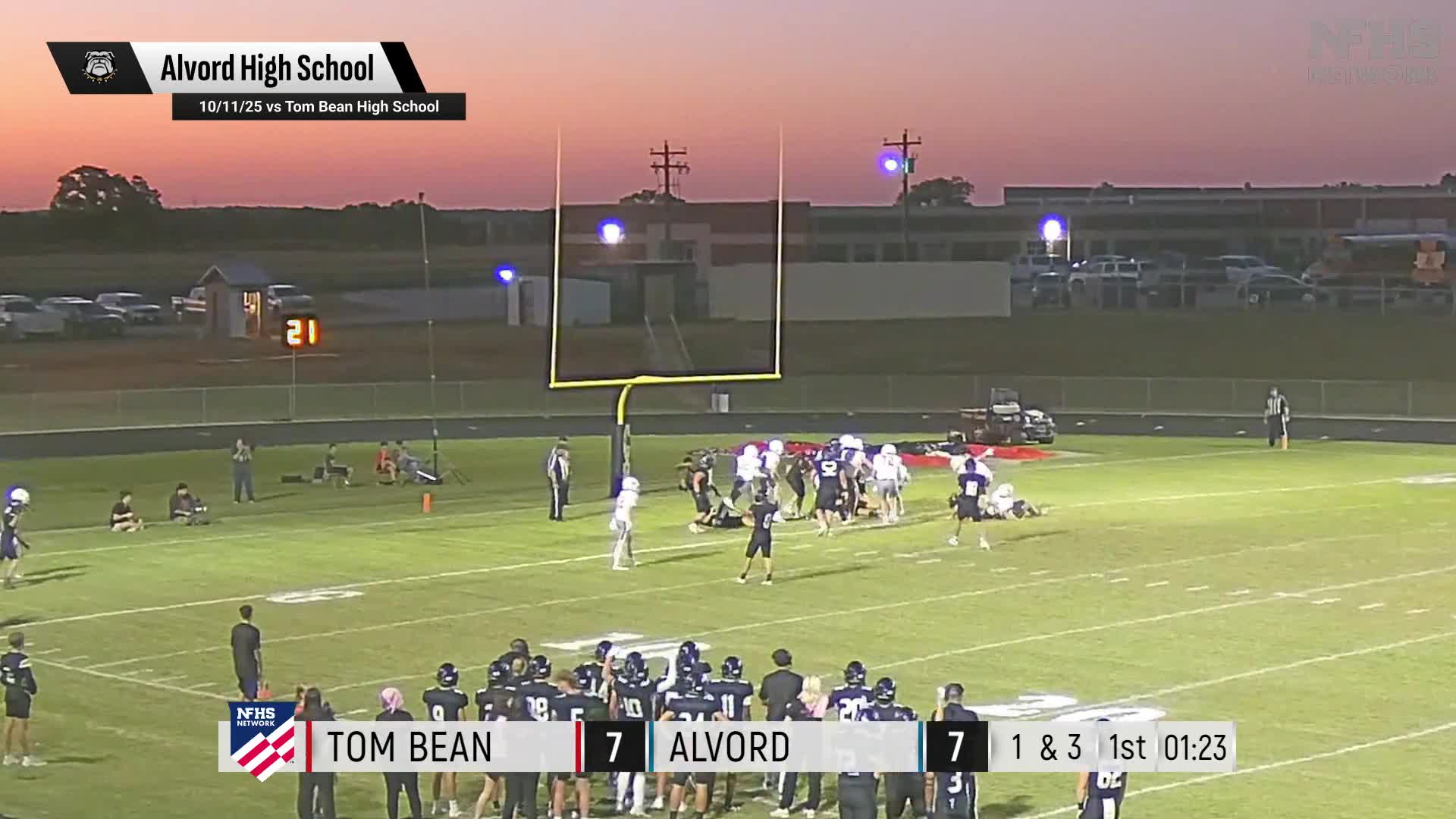 Football Recap: Alvord's Luck Takes a Turn for the Worse  on Friday + How To Watch