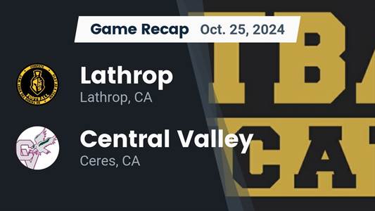 Football Recap: Lathrop's Rushing Dominance Continues