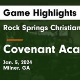 Covenant Academy wins going away against Rock Springs Christian Academy