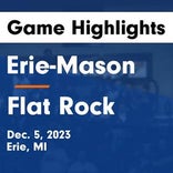 Flat Rock piles up the points against Erie-Mason