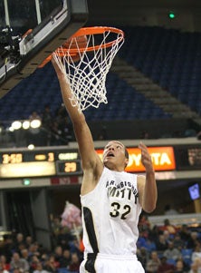 If Aaron Gordon can lead Mitty to
an improbably third straight
state crown - this one at Open
Division - he might overtake
Jason Kidd as Bay Area's finest
prep player.