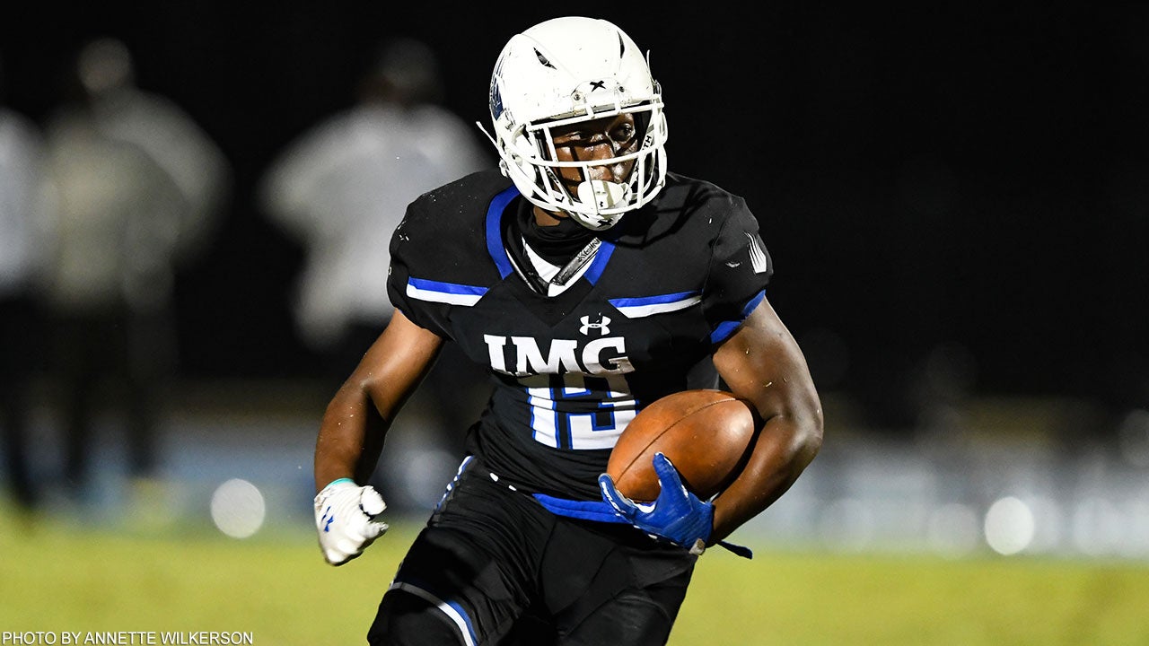 High school football: No. 1 IMG Academy runs over No. 28 Edgewater