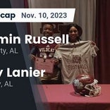 Benjamin Russell piles up the points against Lanier