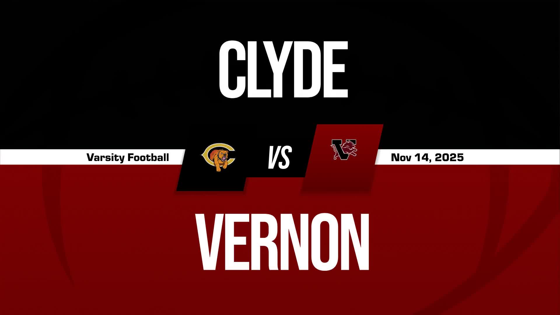 Football Game Preview: Vernon Lions vs. Denver City Mustangs + How To Watch