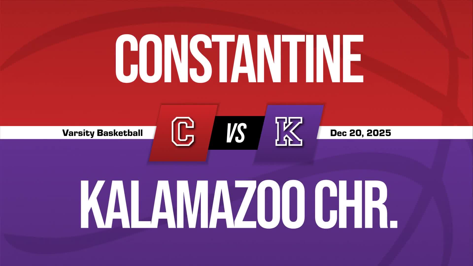 Basketball Recap: Kalamazoo Christian Drops Season-High Score on Constantine + How To Watch