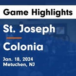 Basketball Game Recap: St. Joseph Falcons vs. Elizabeth Minutemen