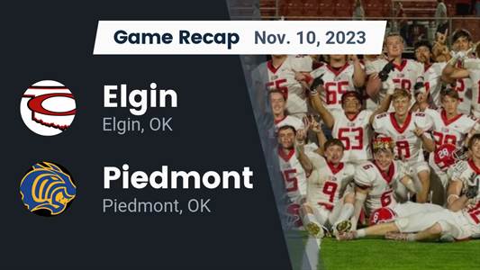 Football Game Recap: Elgin Owls vs. Piedmont Wildcats