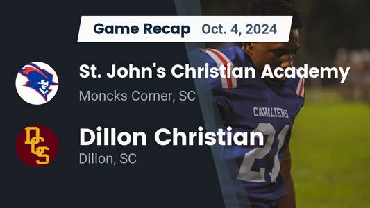 Football Game Preview: Dillon Christian Warriors vs. Bethesda Ac