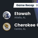 Football Game Recap: Etowah Blue Devils vs. Cherokee County Warriors