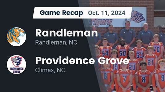 Football Game Preview: Randleman Tigers vs. Southwestern Randolp