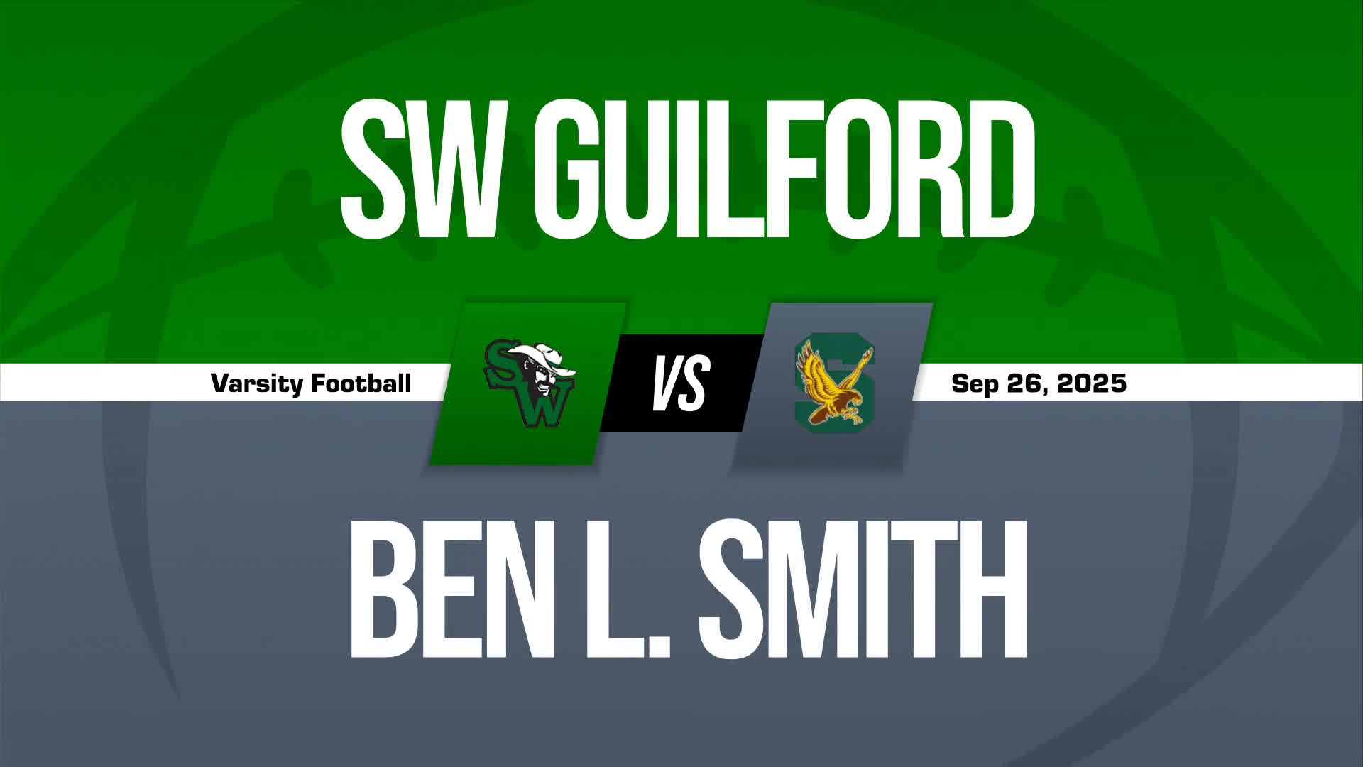 Football Recap: Southwest Guilford Comes Up Short + How To Watch