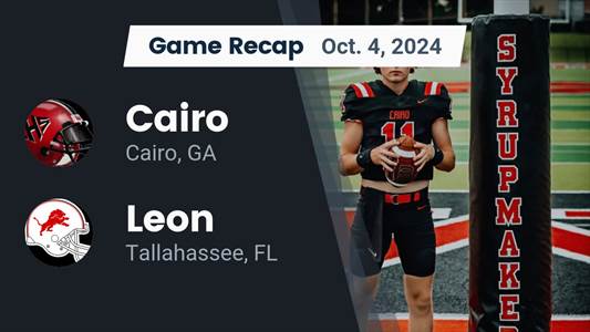 Football Game Preview: Cairo Syrupmakers vs. Monroe Golden Torna