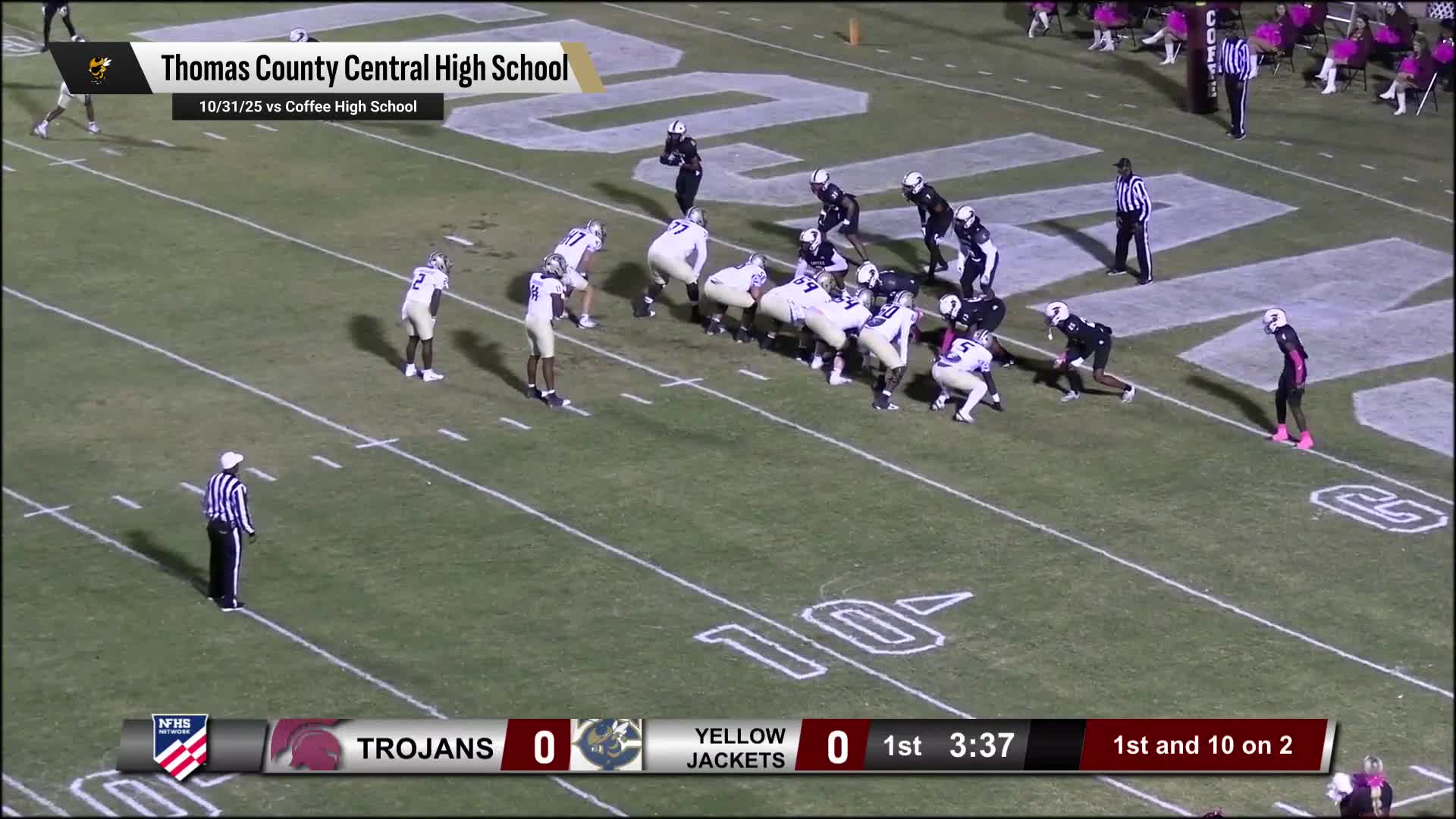 Football Recap: Thomas County Central Skates Past Woodward Acade