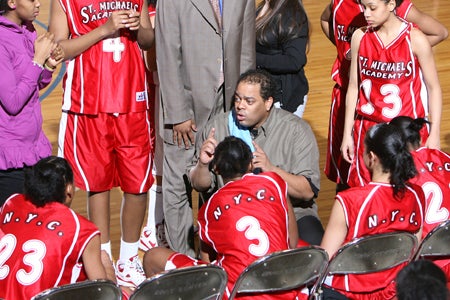 Apache Paschall, who died Tuesday, took his Mount St. Michael Academy team to the Class AA championship in 2009.