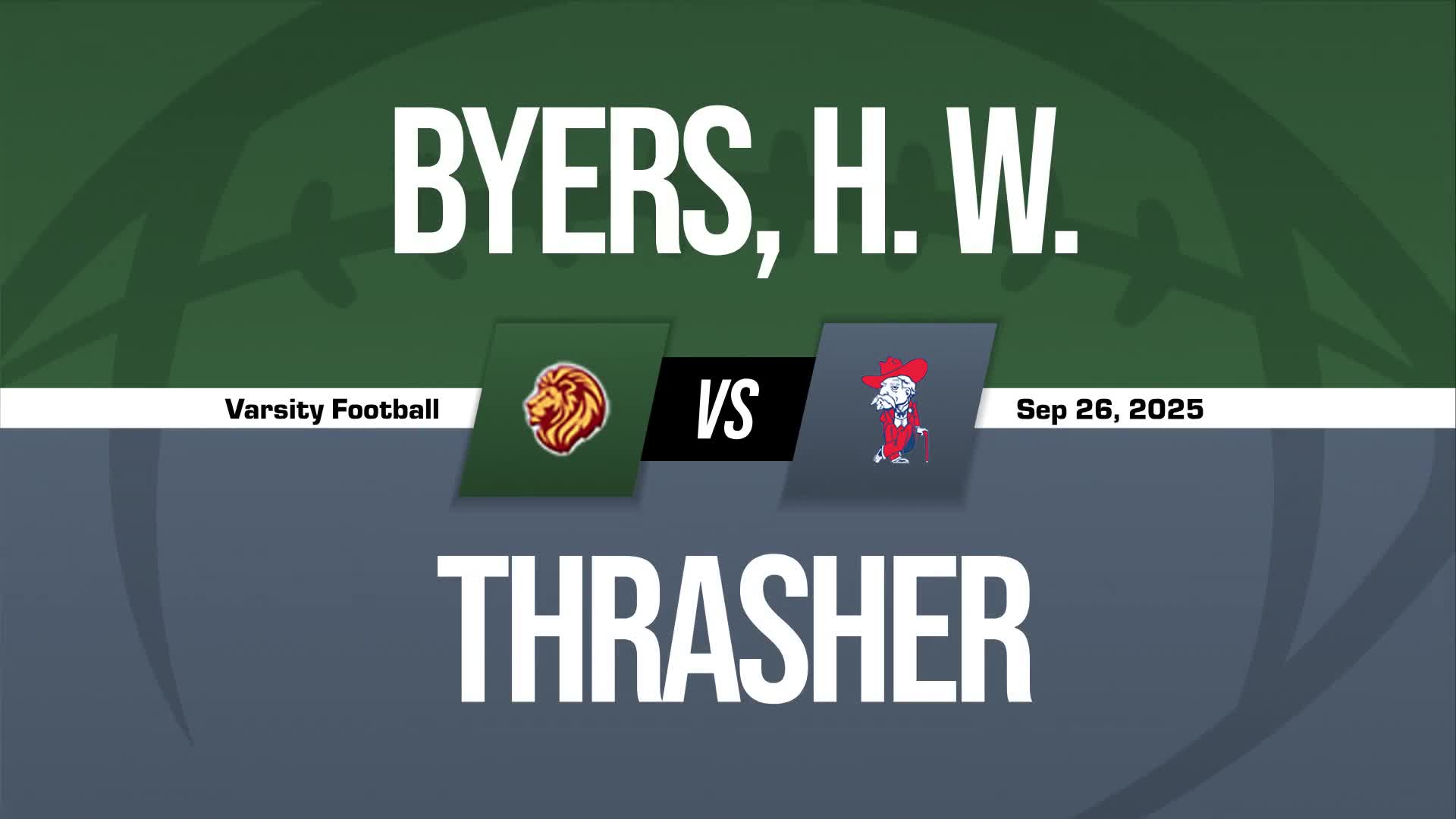 Football Game Preview: Thrasher Rebels vs. Vardaman Rams