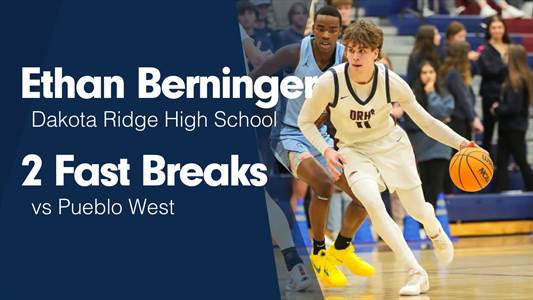 Ethan Berninger Game Report: vs Thompson Valley