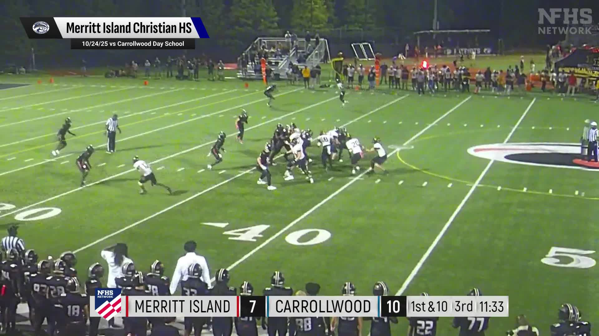Football Recap: Merritt Island Christian Extends Winning Streak to Seven + How To Watch