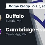 Football Game Recap: Buffalo vs. Chisago Lakes Area