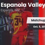 Football Game Recap: Espanola Valley vs. Bernalillo