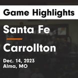 Basketball Game Recap: Santa Fe Chiefs vs. Wellington-Napoleon Tigers