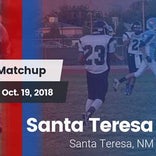 Football Game Recap: Santa Teresa vs. Deming