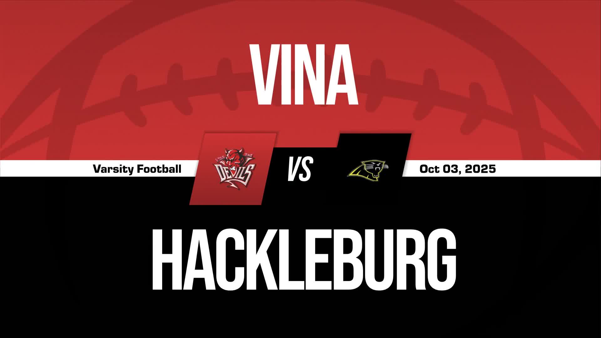 Football Game Preview: Vina Red Devils vs. Waterloo Cougars + How To Watch