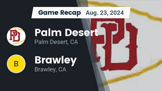Football Game Preview: Palm Desert Plays at Home