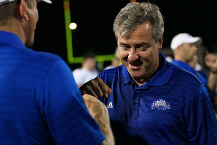 World coach Greg Marshall had plenty to celebrate.