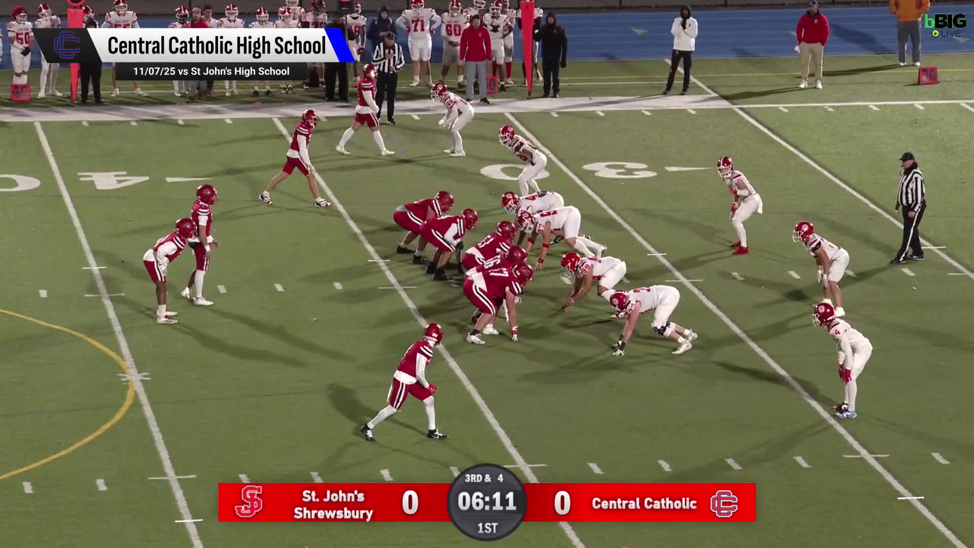 Football Recap: Central Catholic Takes Down Natick in a Playoff Battle + How To Watch