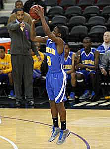 St. Bernard sophomore Brandon
Randolph scored a team-high 14
points.