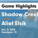 Shadow Creek piles up the points against Alvin