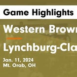 Basketball Recap: Lynchburg-Clay skates past West Union with ease