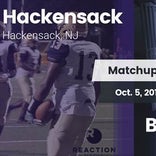 Football Game Recap: Hackensack vs. Bergen Tech