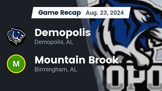 Football Recap: Demopolis Falls to Mountain Brook in First Game 