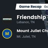 Football Game Preview: Mount Juliet Christian Academy vs. Donels