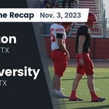 Football Game Recap: Belton Tigers vs. University Trojans