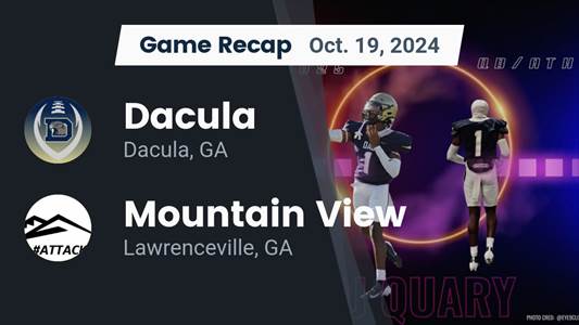 Football Recap: Dacula Triumphant Thanks to a Strong Effort from