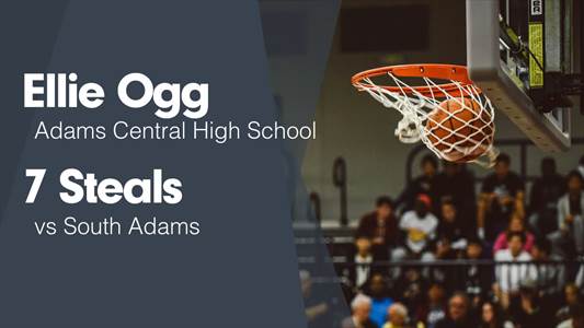 Ellie Ogg Game Report: vs South Adams