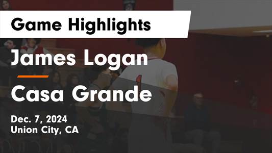 Basketball Game Preview: James Logan Colts vs. Moreau Catholic M