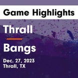 Basketball Game Recap: Bangs Dragons vs. Thrall Tigers