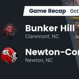 Football Game Recap: Newton-Conover Red Devils vs. Bunker Hill Bears