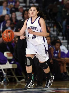Shayla Monreal helped Canyon
complete its third undefeated
season.