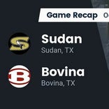 Football Game Recap: Bovina Mustangs vs. Sudan Hornets