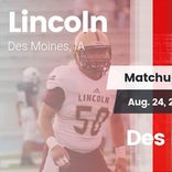 Football Game Recap: Des Moines East vs. Lincoln