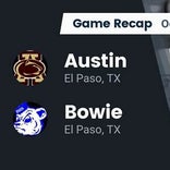 Football Game Recap: Austin Panthers vs. Bowie Bears