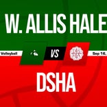 Volleyball Recap: West Allis Hale Takes a Loss
