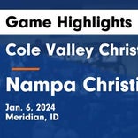 Nampa Christian piles up the points against Compass Charter
