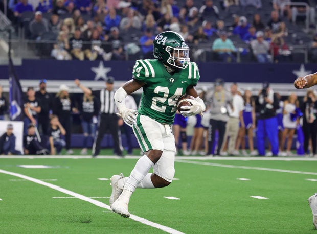 Franklin senior Malcom Murphy rushed for a 3A Texas state title game record with 287 rushing yards in a 49-35 win over Gunter.